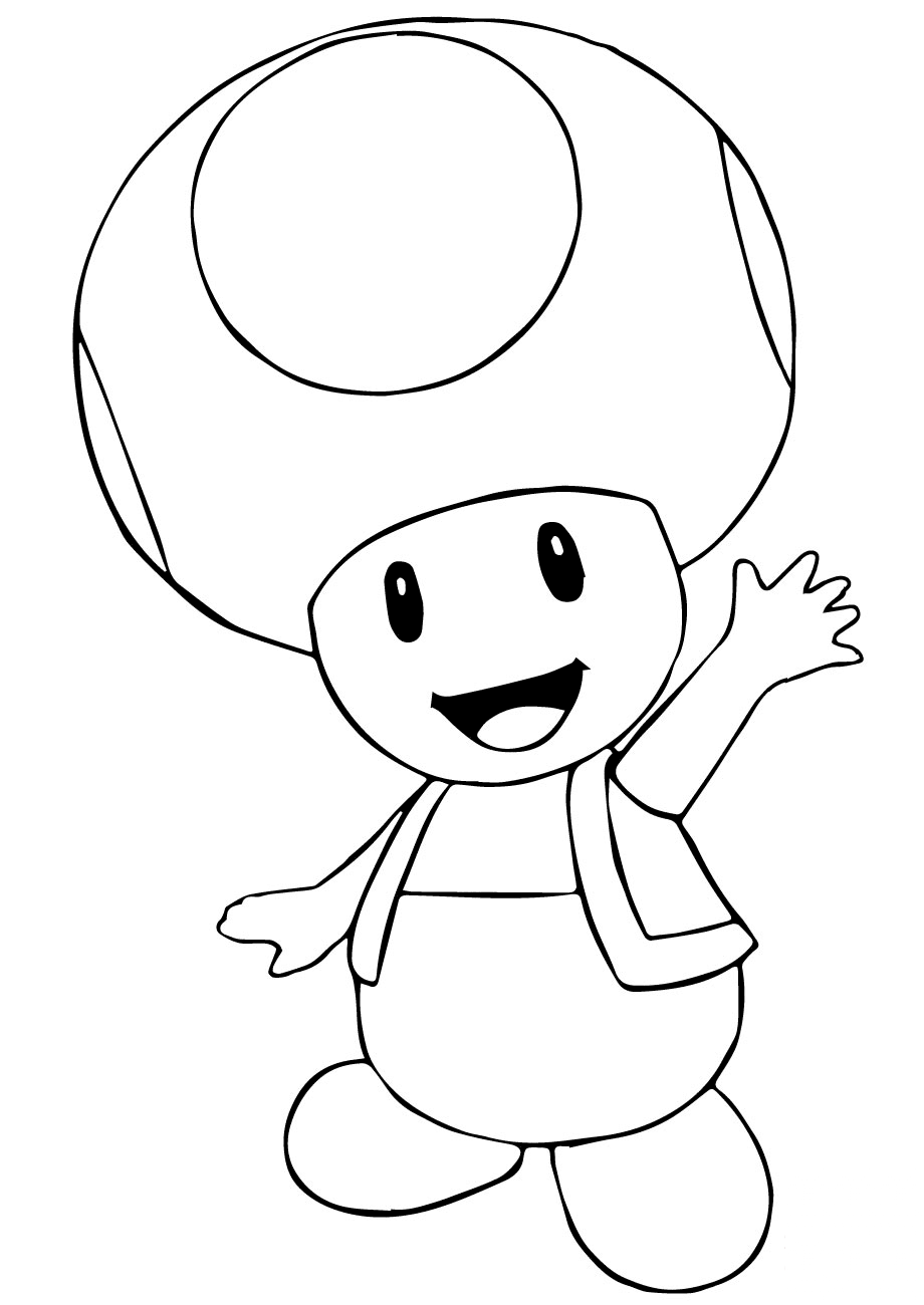 Mario Bros. Toad