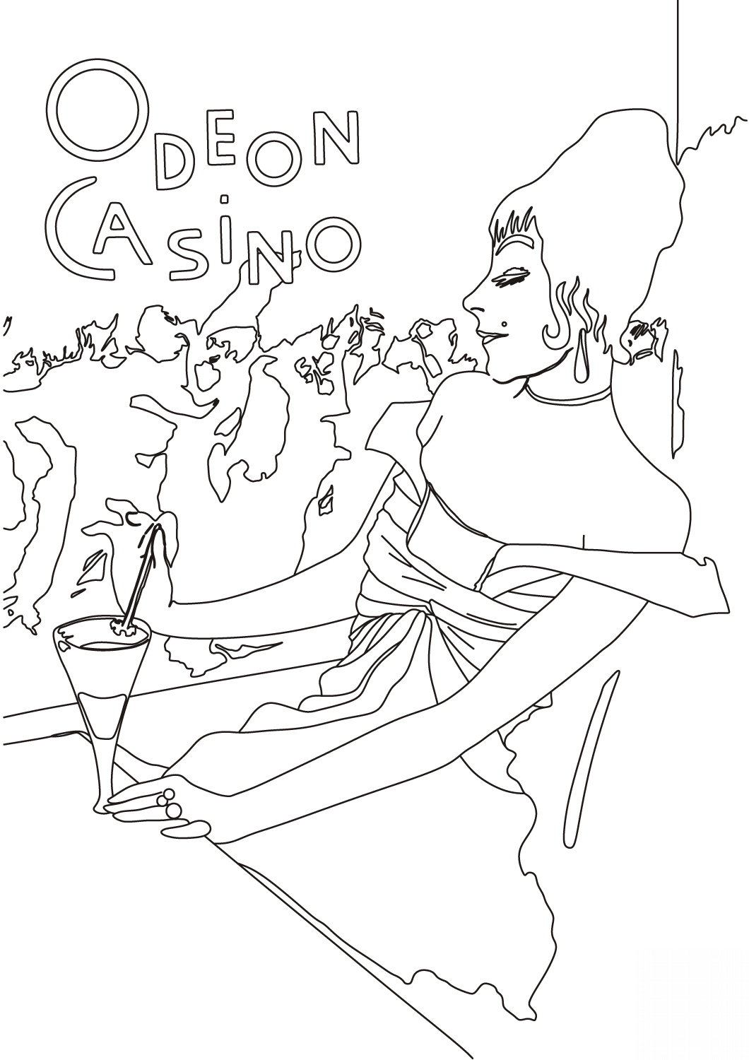 Odeon Casino Poster by Toulouse...