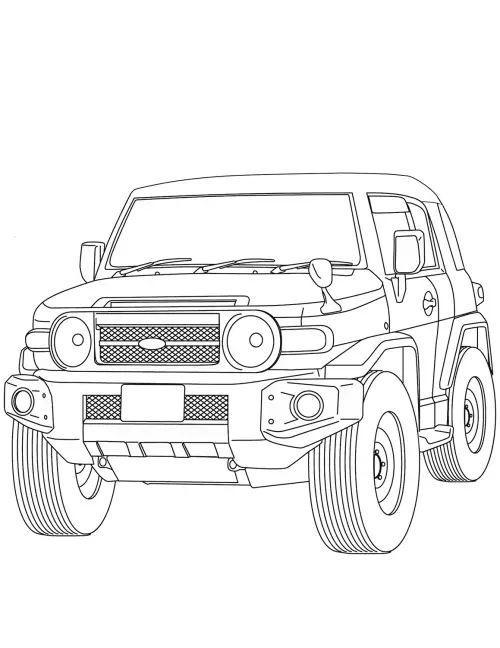kolorowanka Toyota