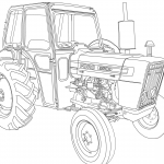 Traktor Ford 3600
