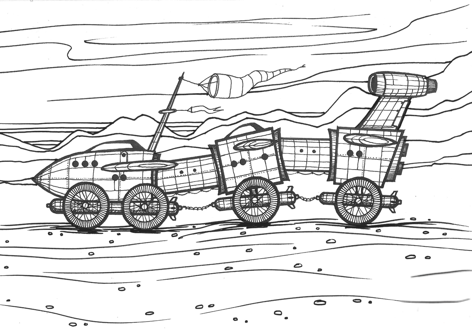 Millipede Vehicle