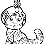 Cute Tiger in Turban
