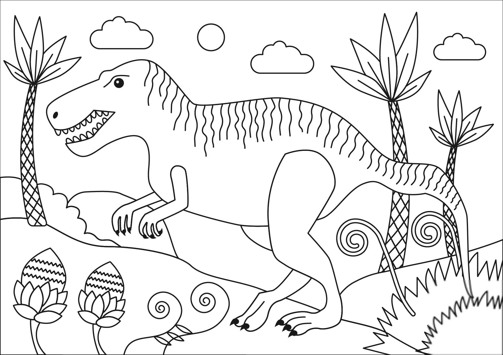 Wesoły Tyranozaur