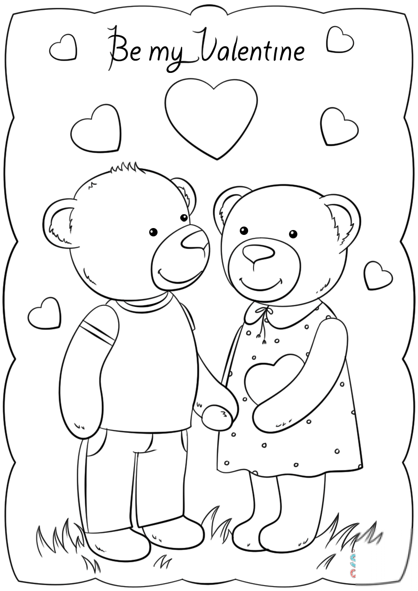 Be My Valentine Card