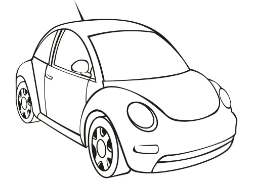 kolorowanka Volkswagen