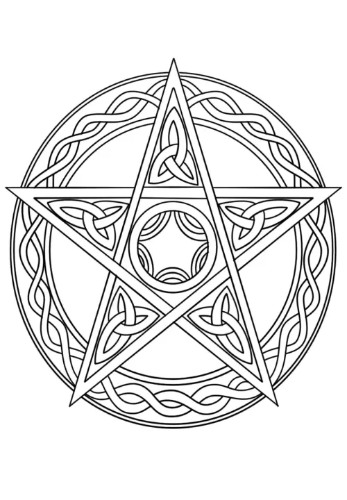 kolorowanka Wicca