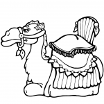 Camel Laying Down