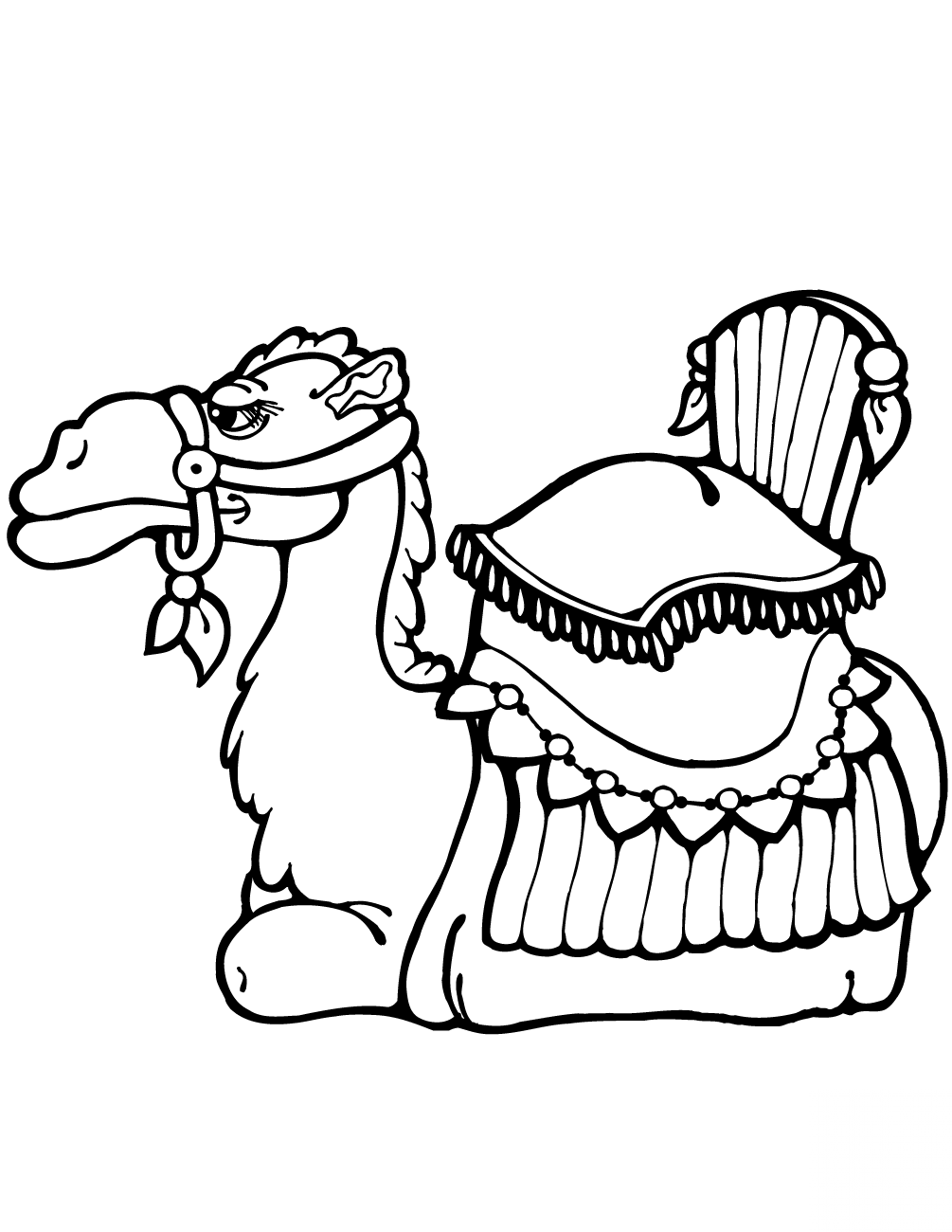 Camel Laying Down