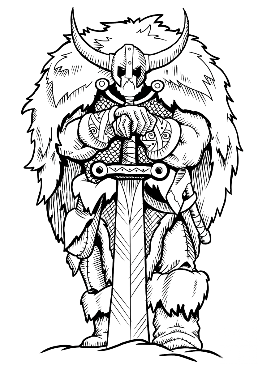 Viking with Sword