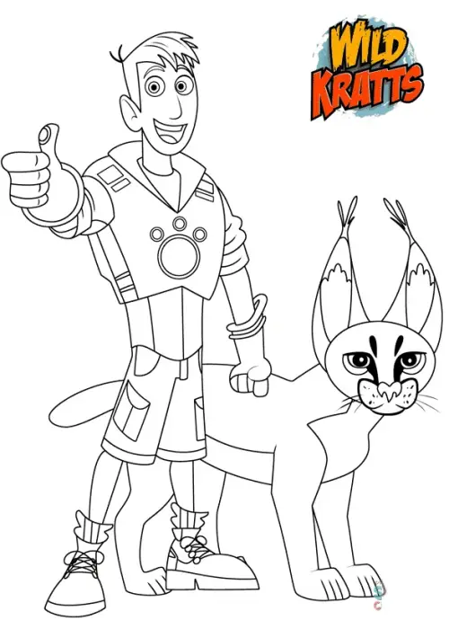 kolorowanka Wild Kratts