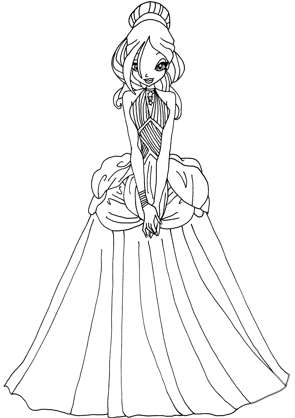 Daphne in a Dress