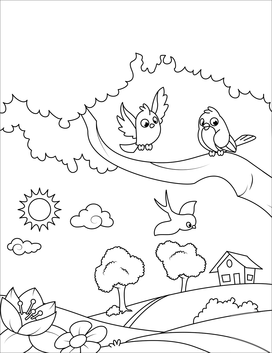 Birds in the Village