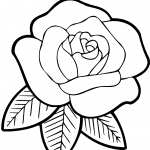 Stained Glass Rose