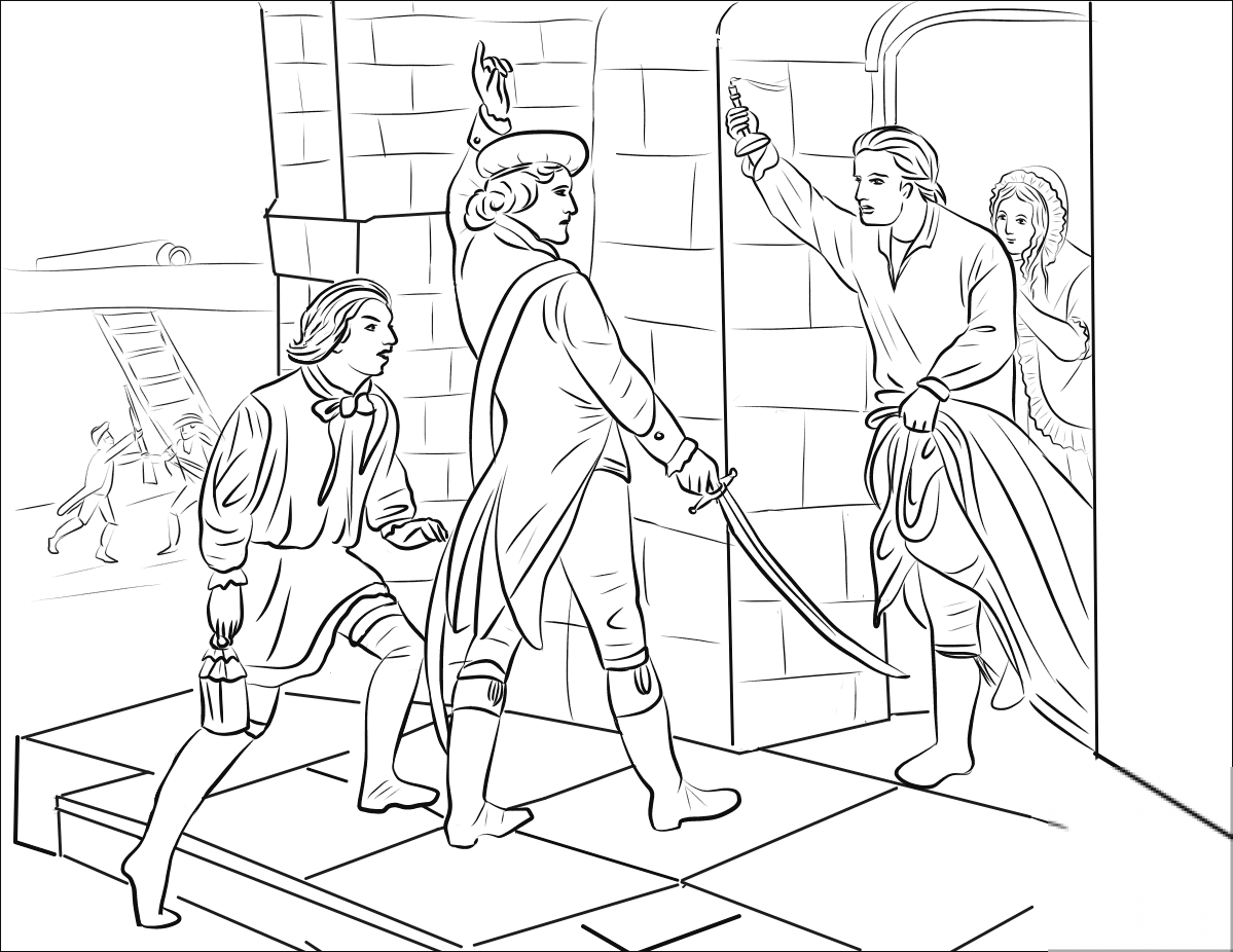 Ethan Allen Captures Fort Ticonderoga