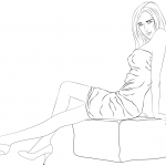 Flirting Woman