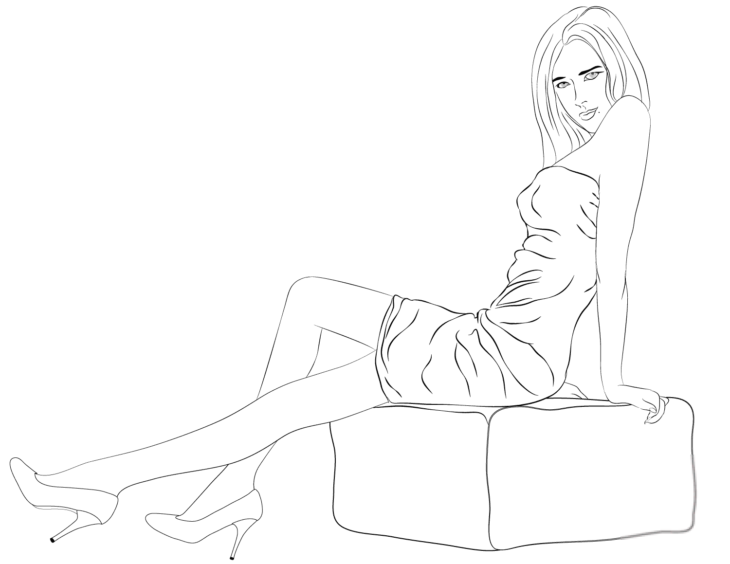 Flirting Woman