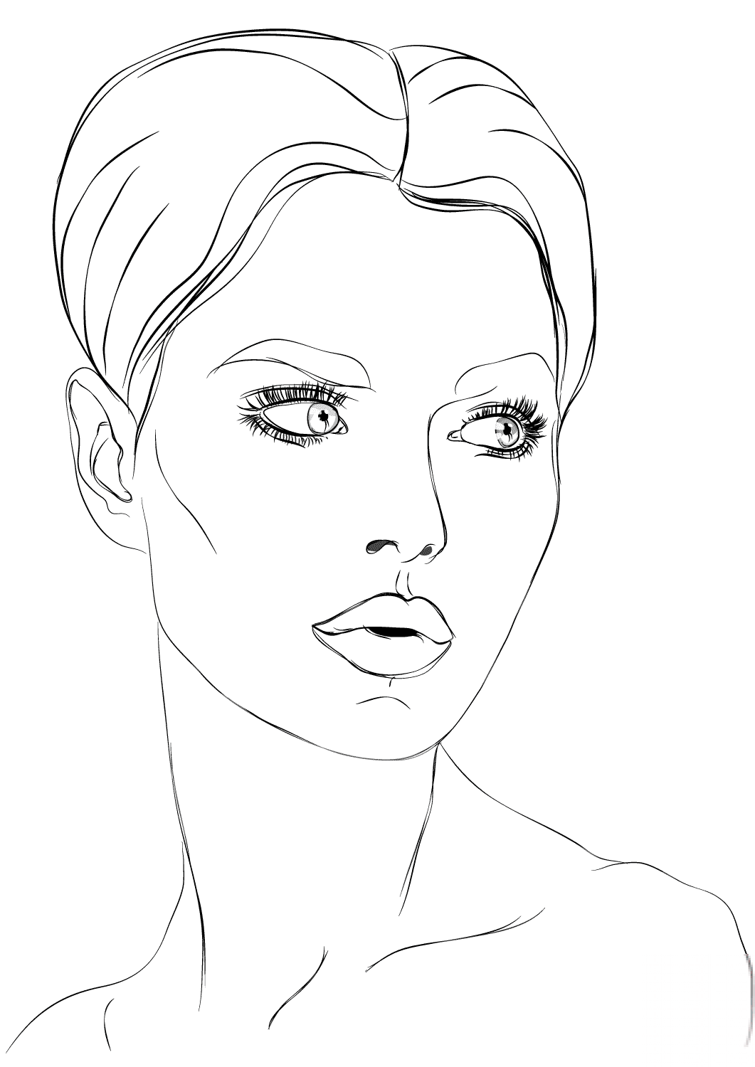 Woman's Face