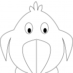 Cartoon Crow