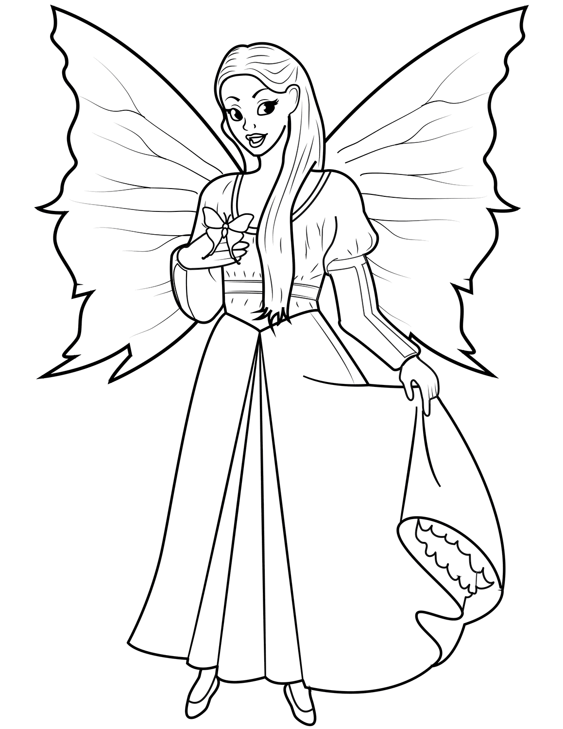Fairy with Butterfly