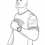 Zawodnik wrestingowy Dwayne "The...