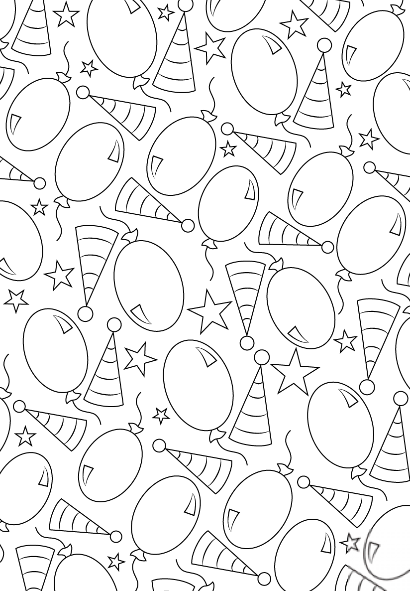 Happy Birthday Pattern
