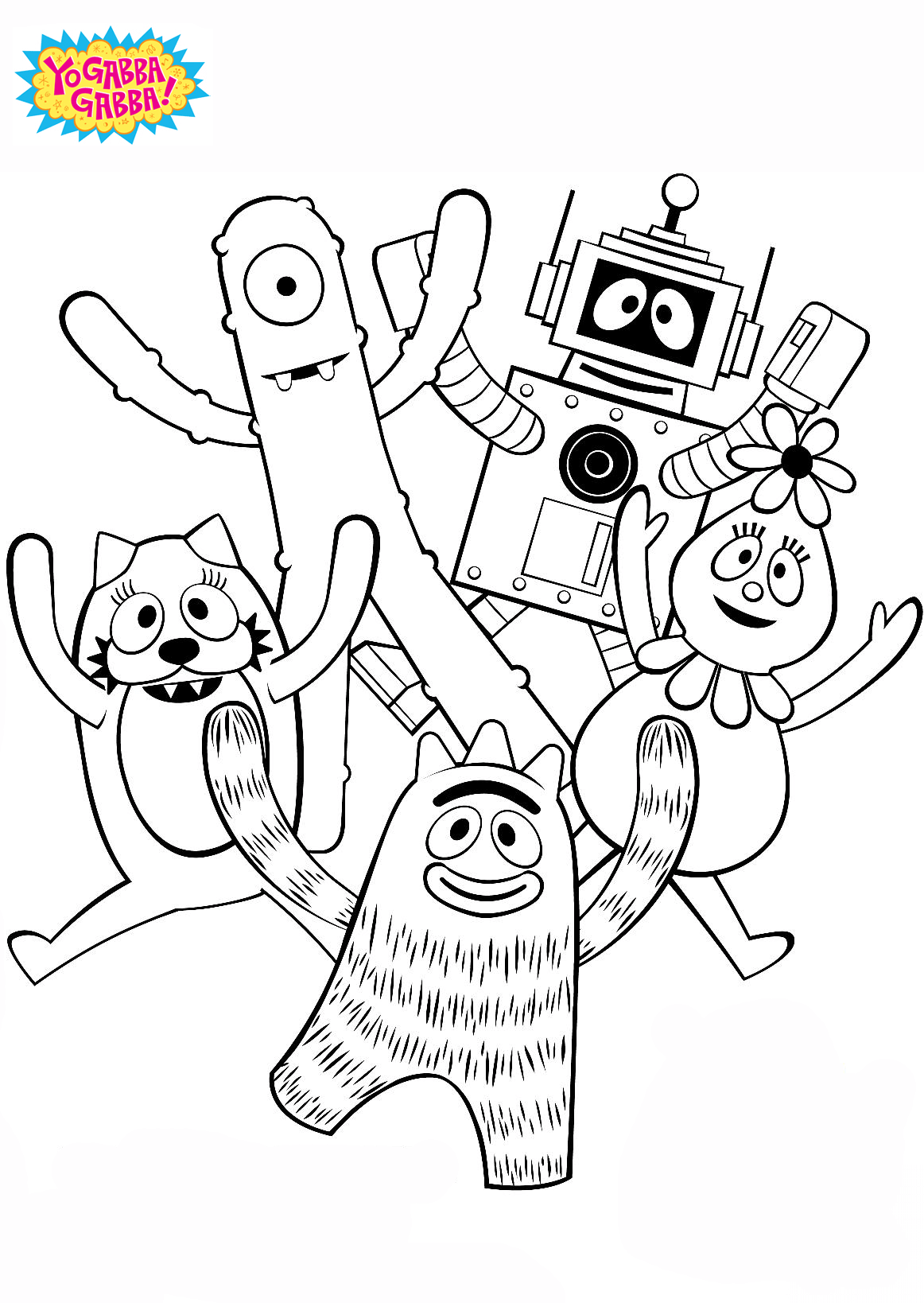 Yo Gabba Gabba All Together