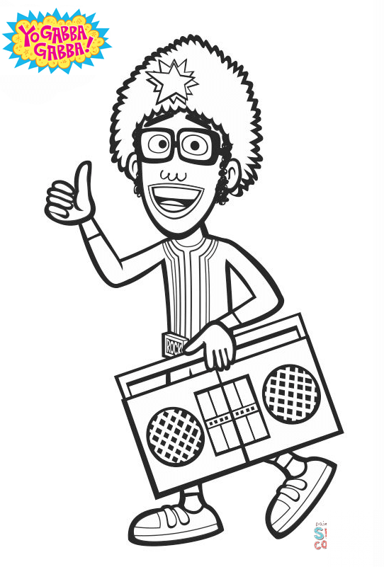 Yo Gabba Gabba! Dj Lance Rock