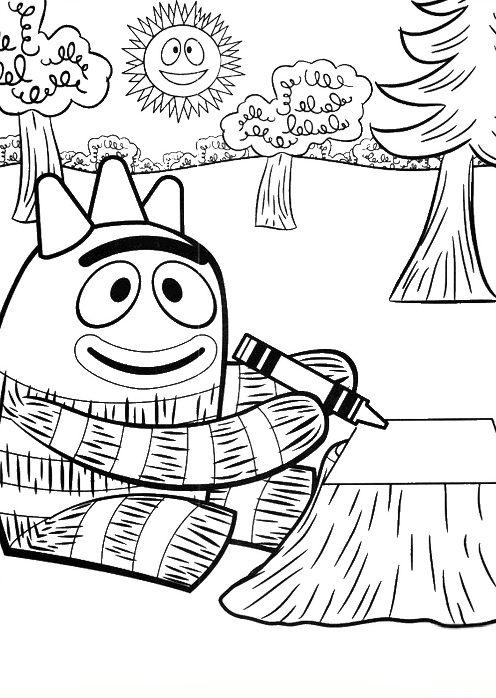 Brobee Draws a Masterpiece