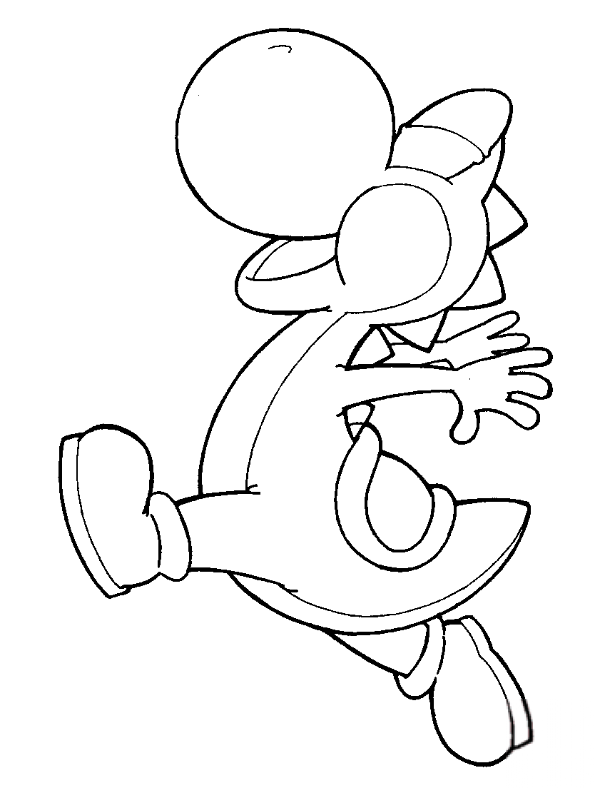 Biegnący Yoshi