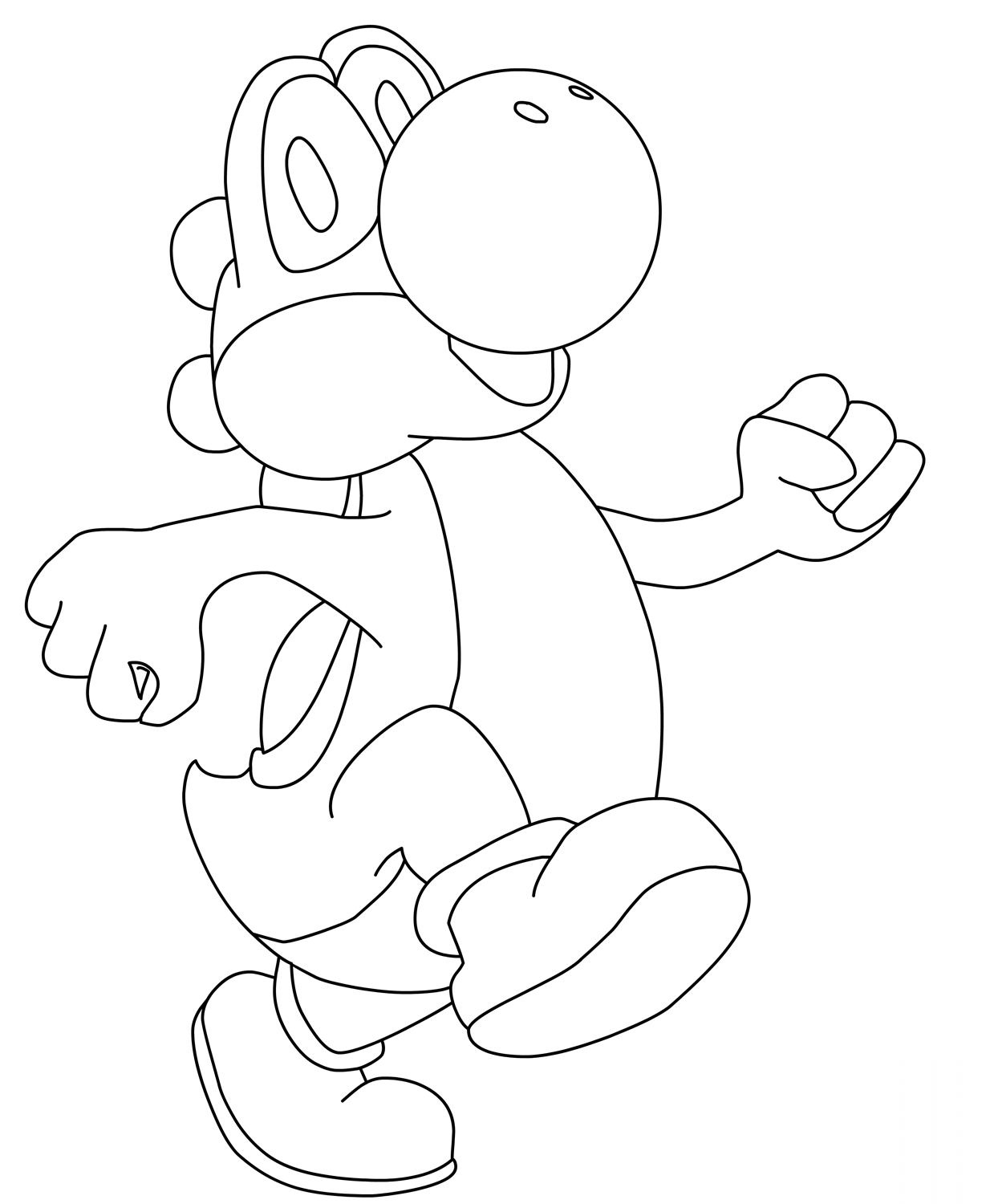 Wesoły Yoshi
