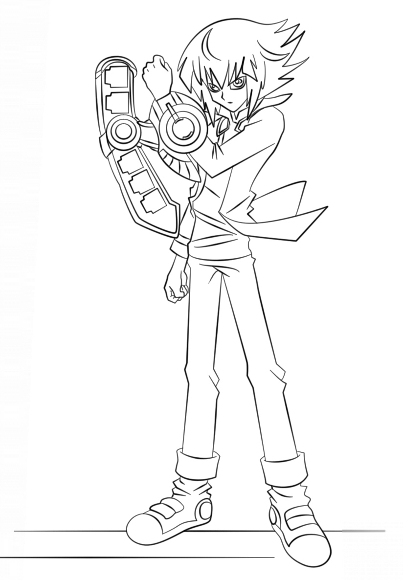 Jaden Yuki from Yu-Gi-Oh!