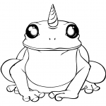 Unicorn Frog