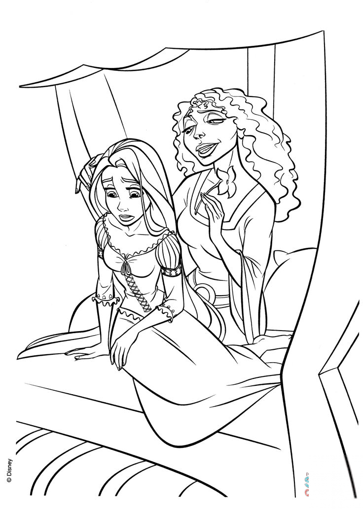 Mother Gothel Has Brought Rapunzel...