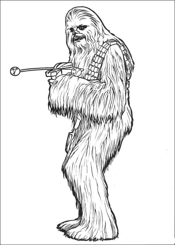 Chewbacca z kuszą