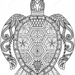 Turtle Zentangle