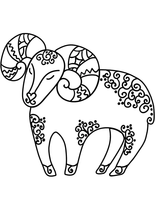 kolorowanka Znaki zodiaku