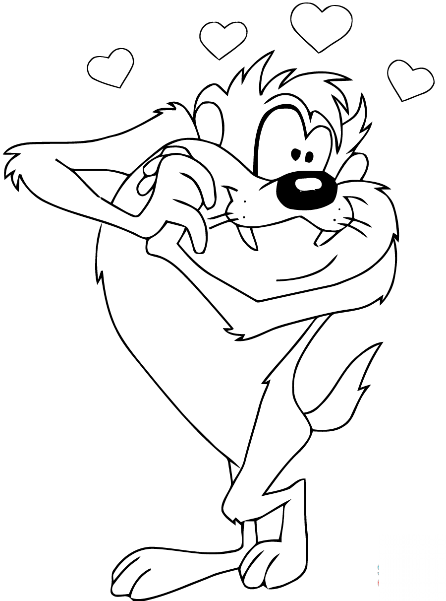 Taz in Love