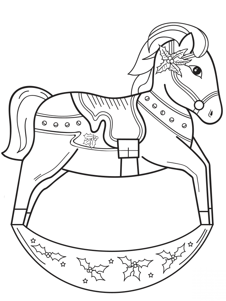 Christmas Rocking Horse